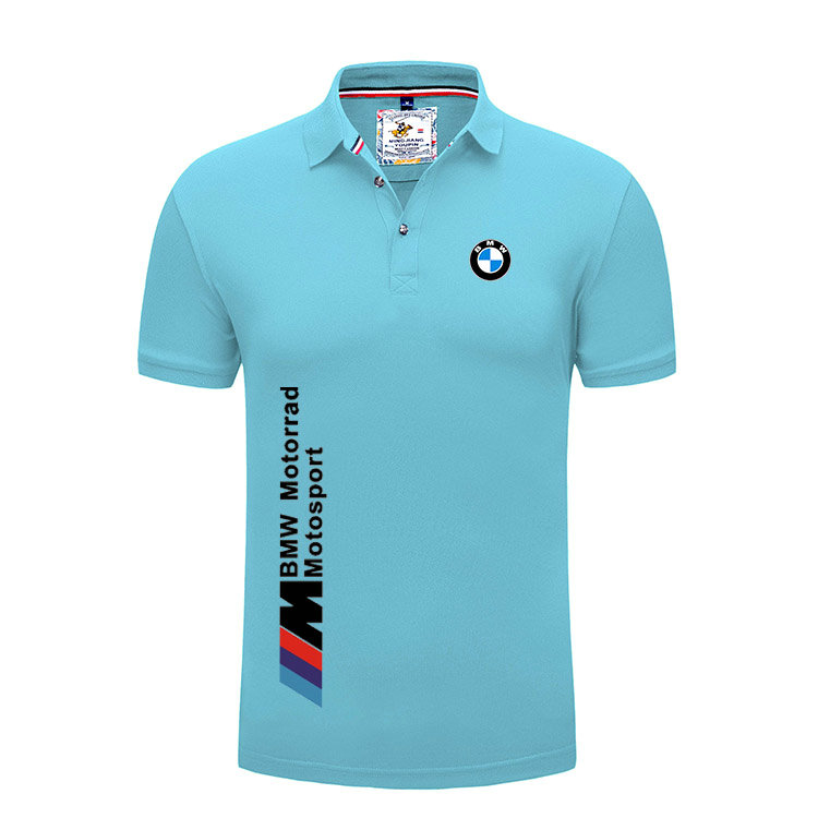 2022 Polo en lin BMW Motorrad Motorsport Homme Manche Courte